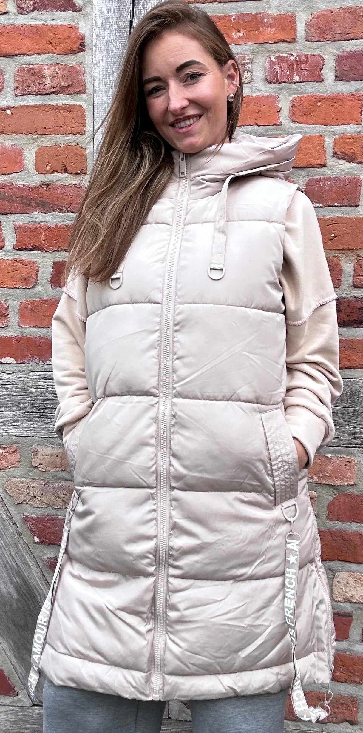 Weste Nordic Whisper Beige