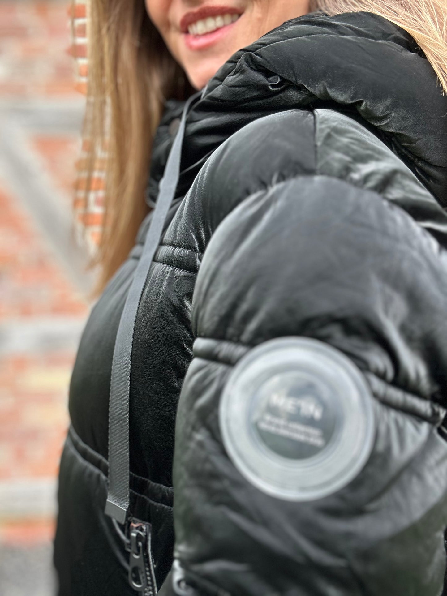 Winterjacke Frosted Dream Schwarz