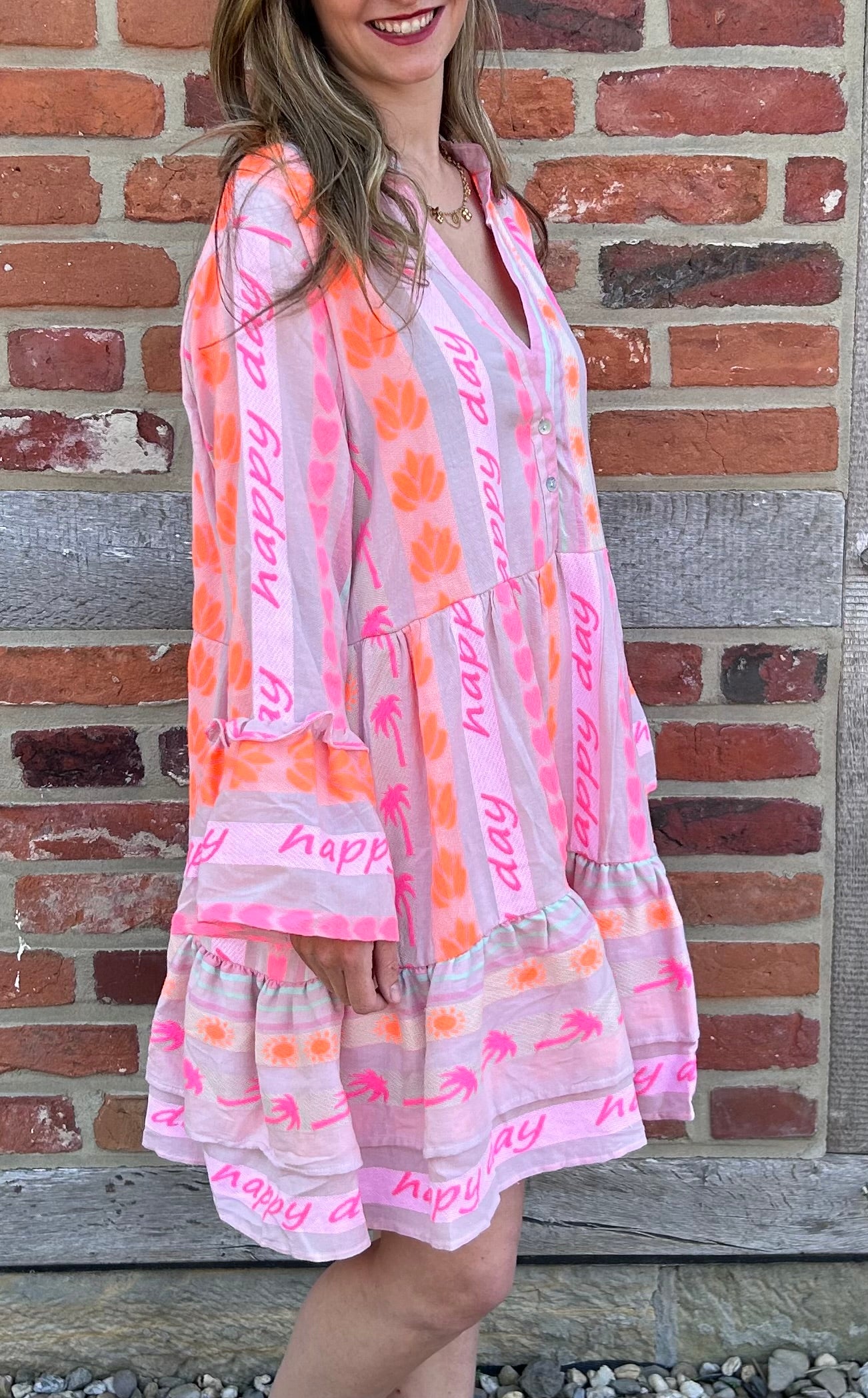 Tropical Whisper Kleid