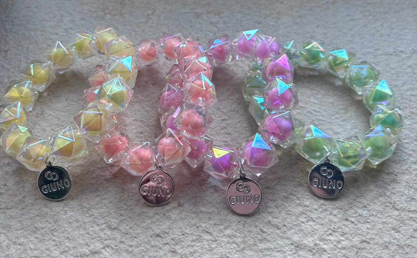 Armband Sunshine Bubbles Rosa