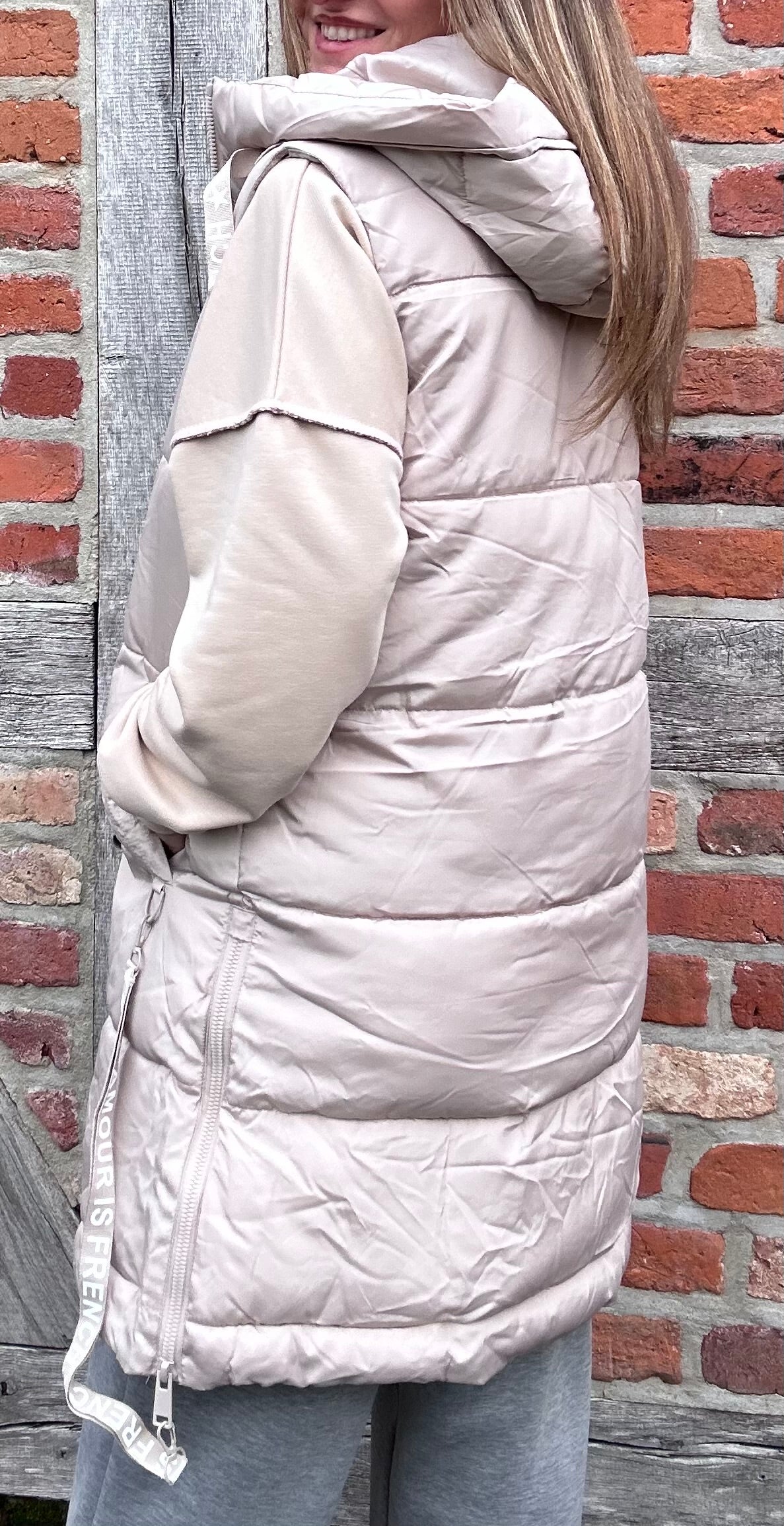 Weste Nordic Whisper Beige