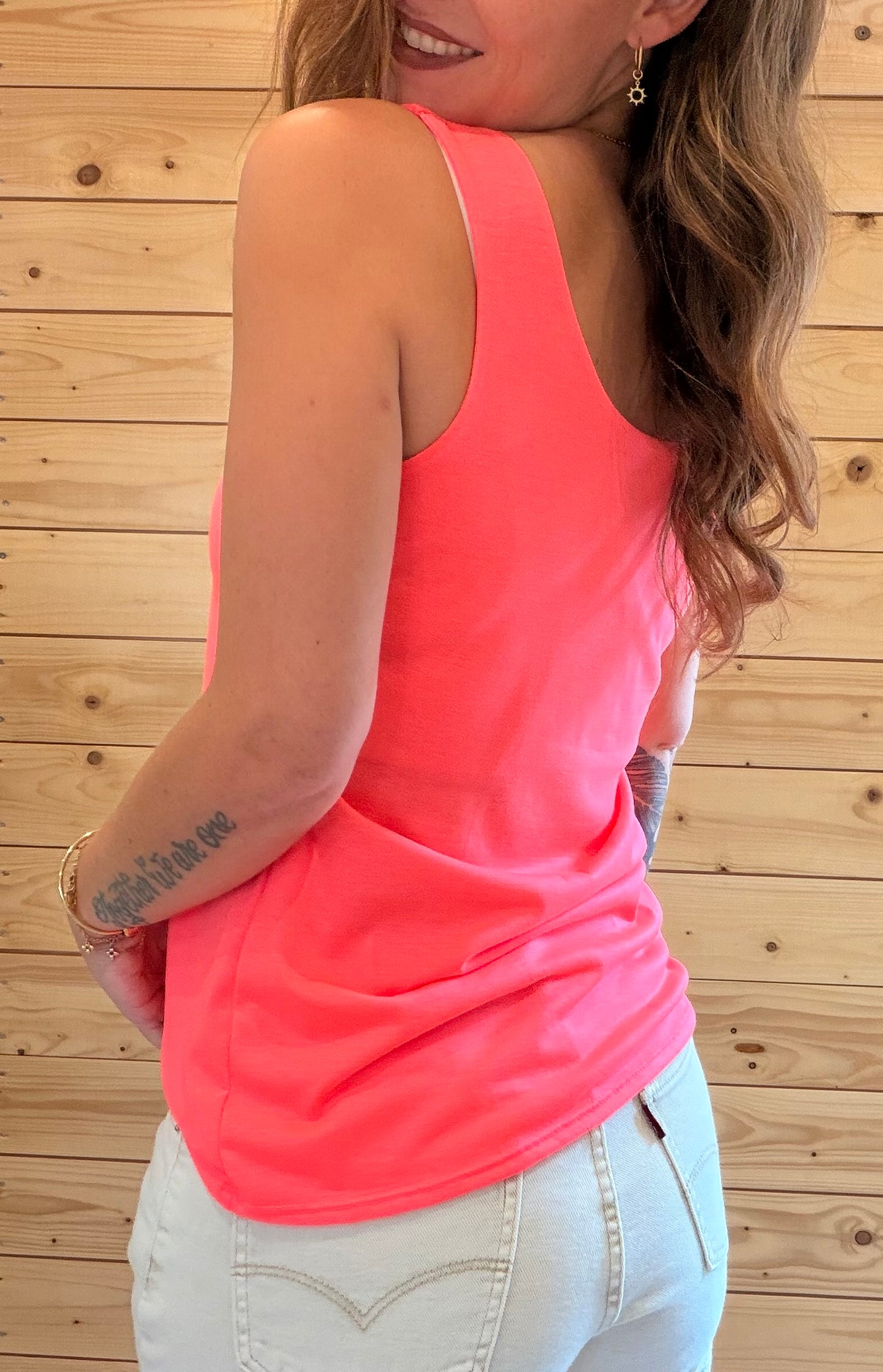 Top neon Pink