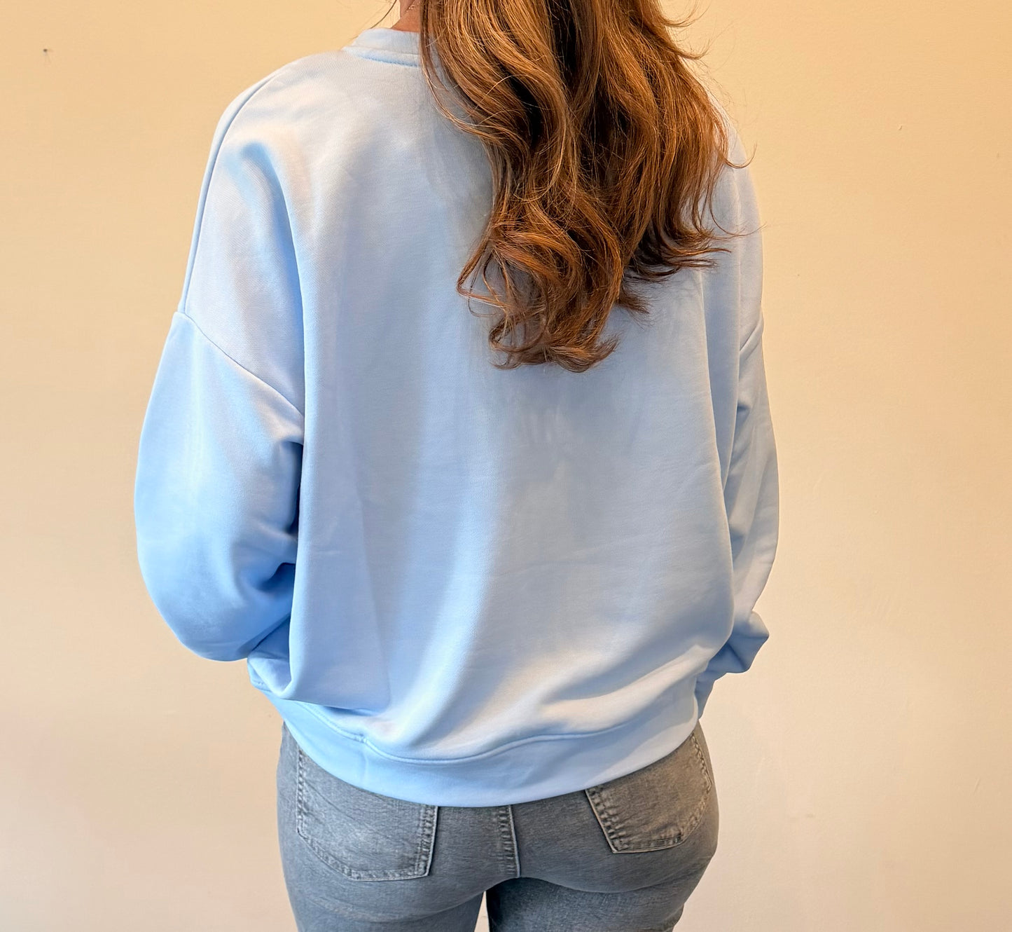 Sweet Love Sweatshirt Blau