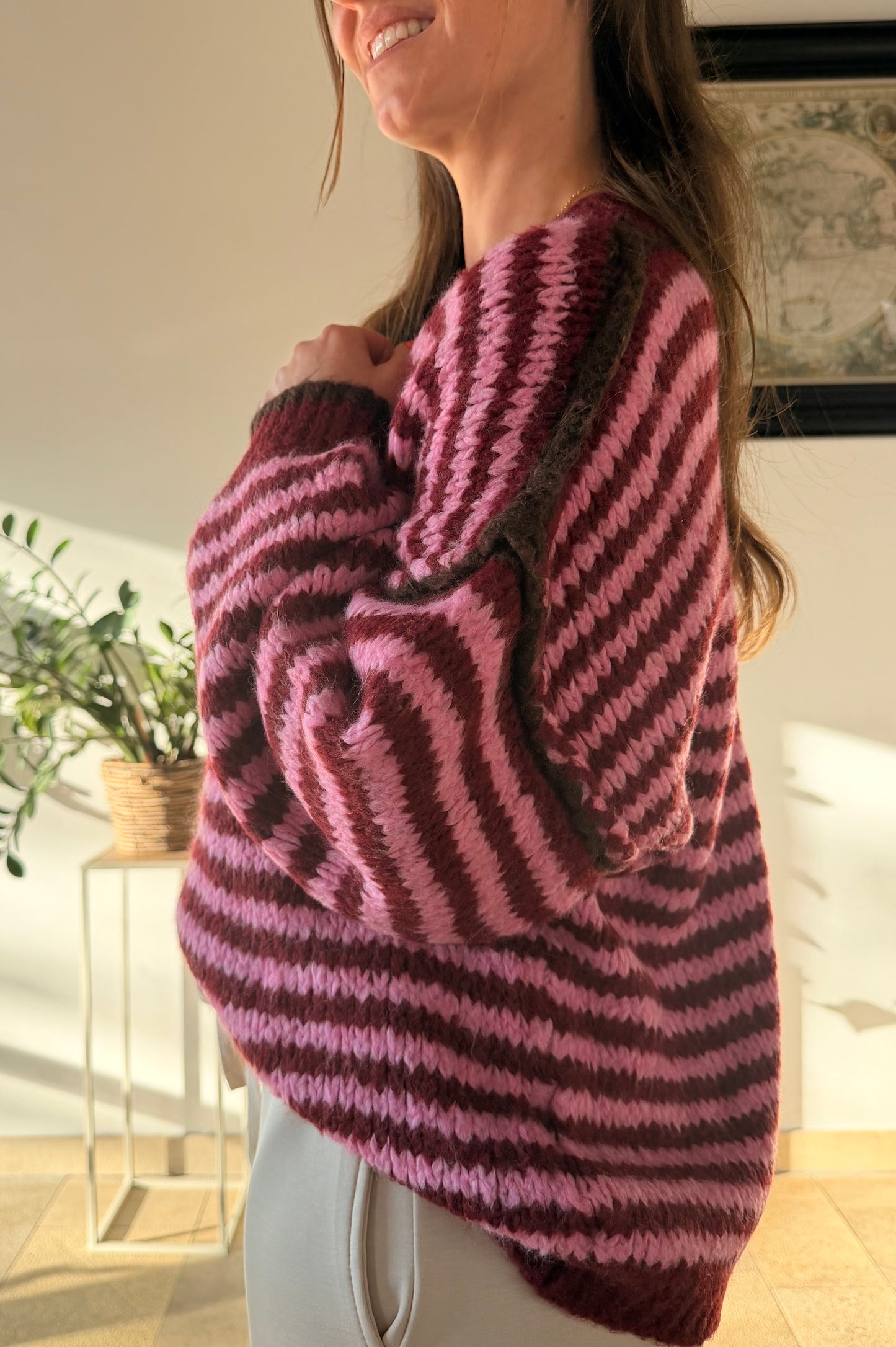 Cozy Love Red Strickpullover