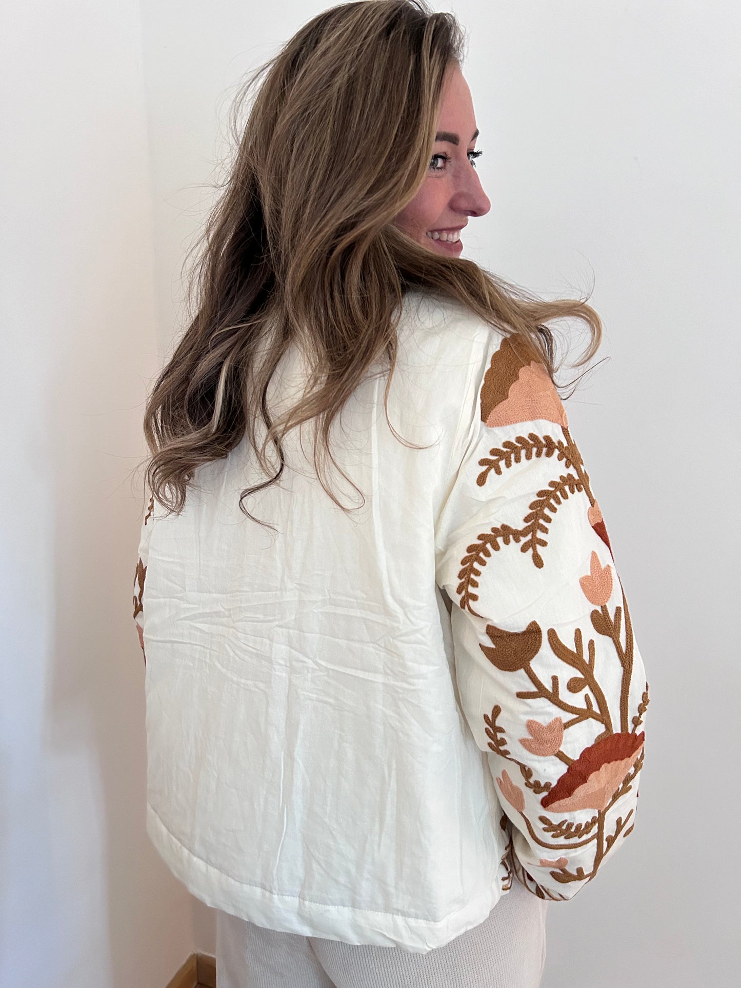 Bestickte Jacke
