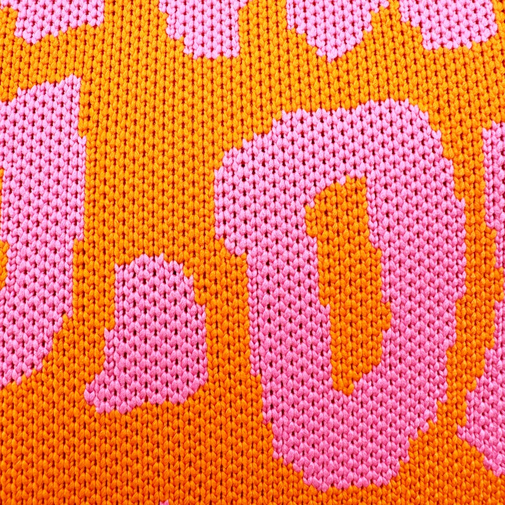 Tote Bag in Orange und Pink