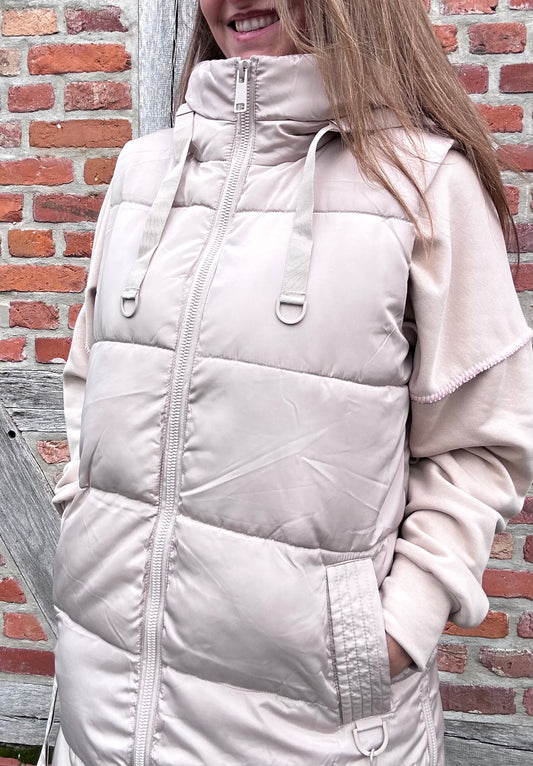 Weste Nordic Whisper Beige