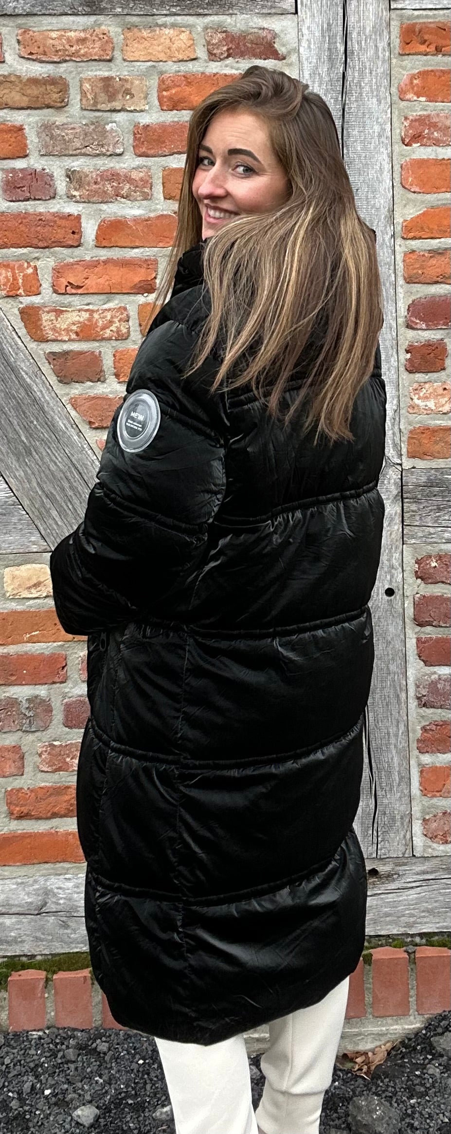 Winterjacke Frosted Dream Schwarz