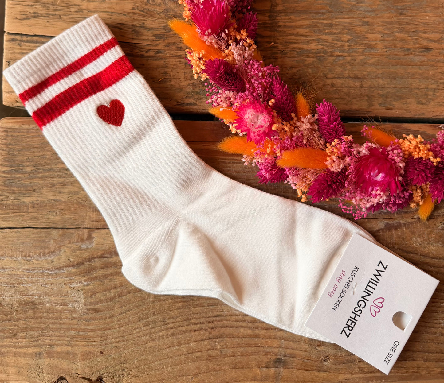 Zwillingsherz Socken Love