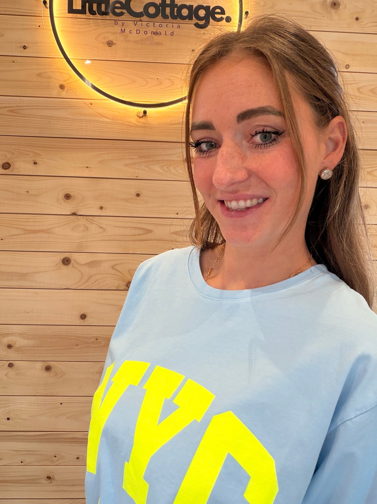 NYC Blau/Gelb T-Shirt