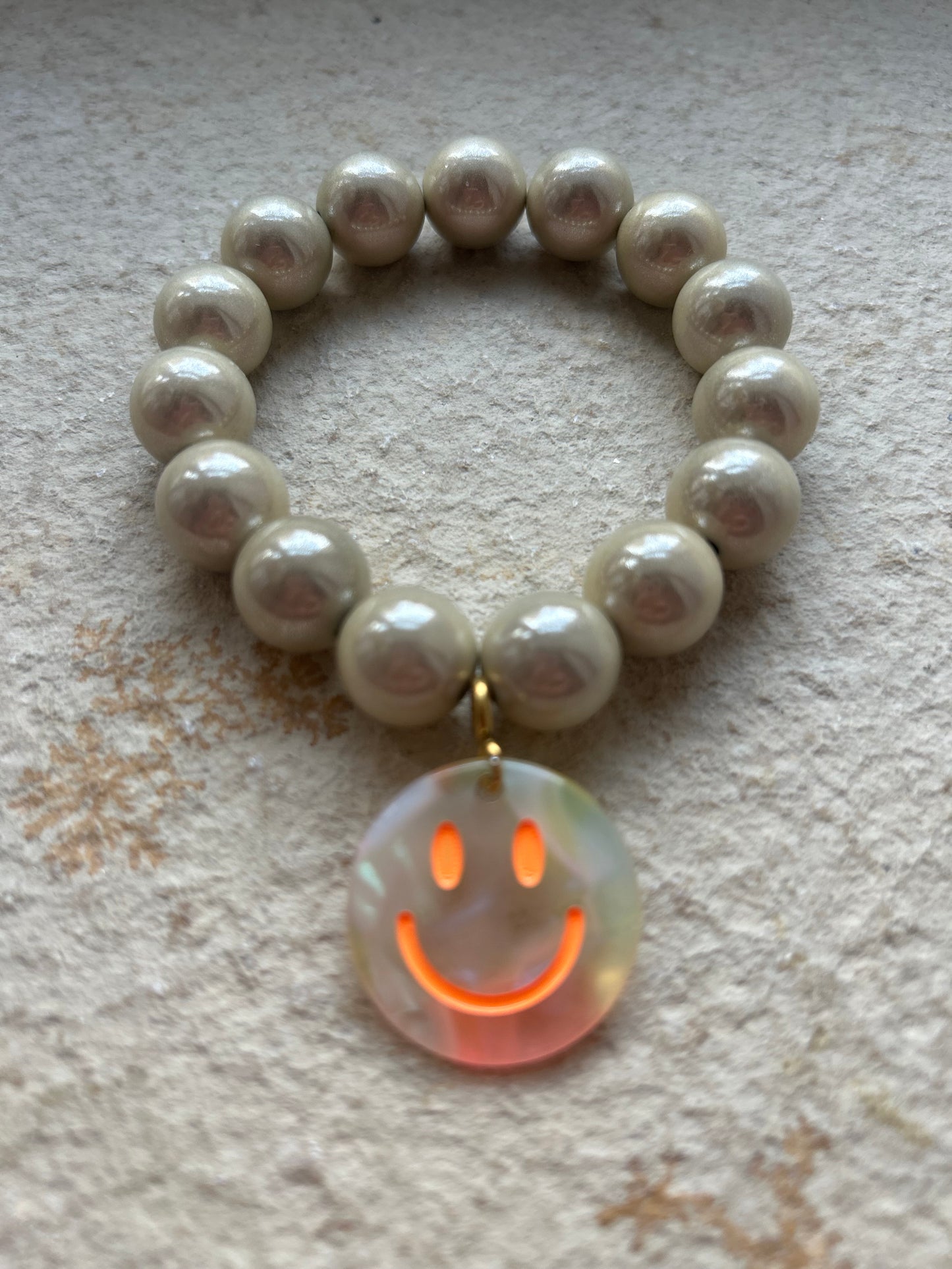 Armband Happy Gelb