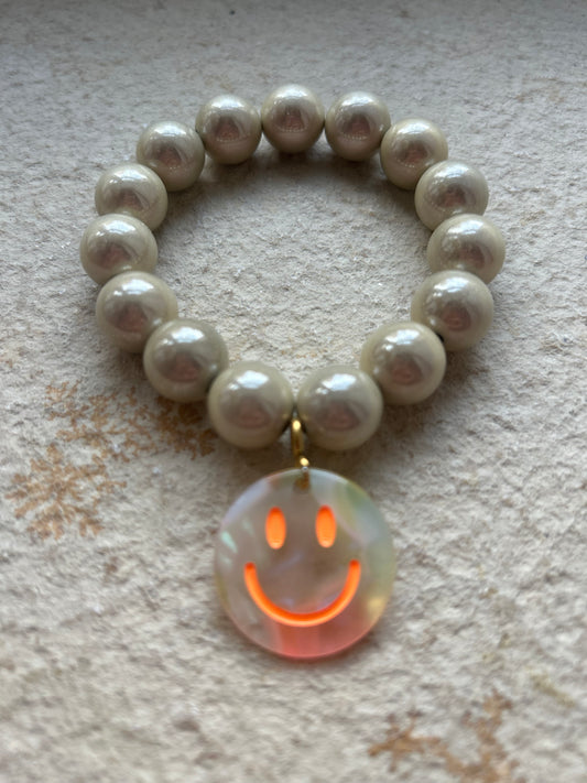 Armband Happy Gelb