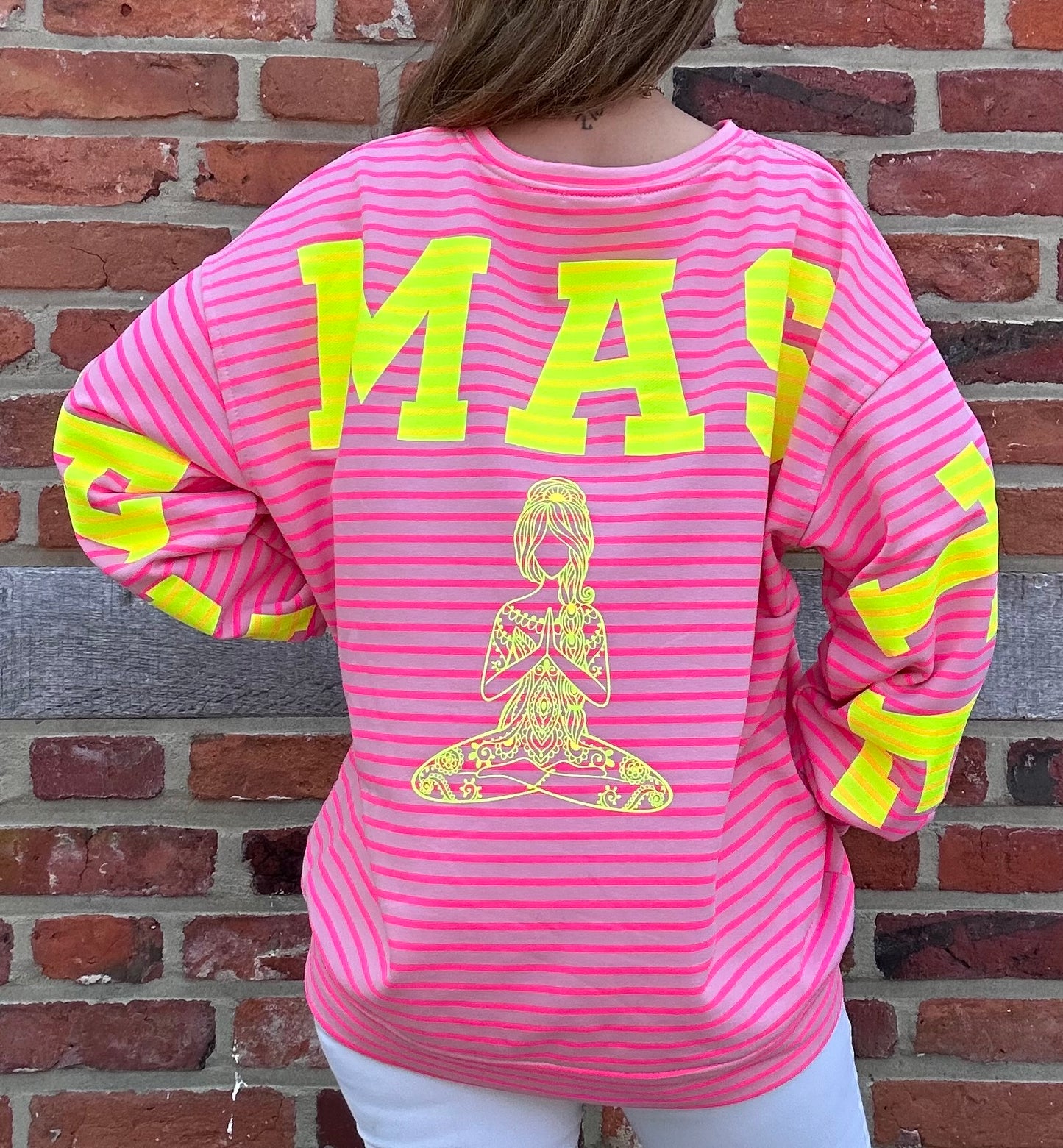 Namaste Sweatshirt Pink