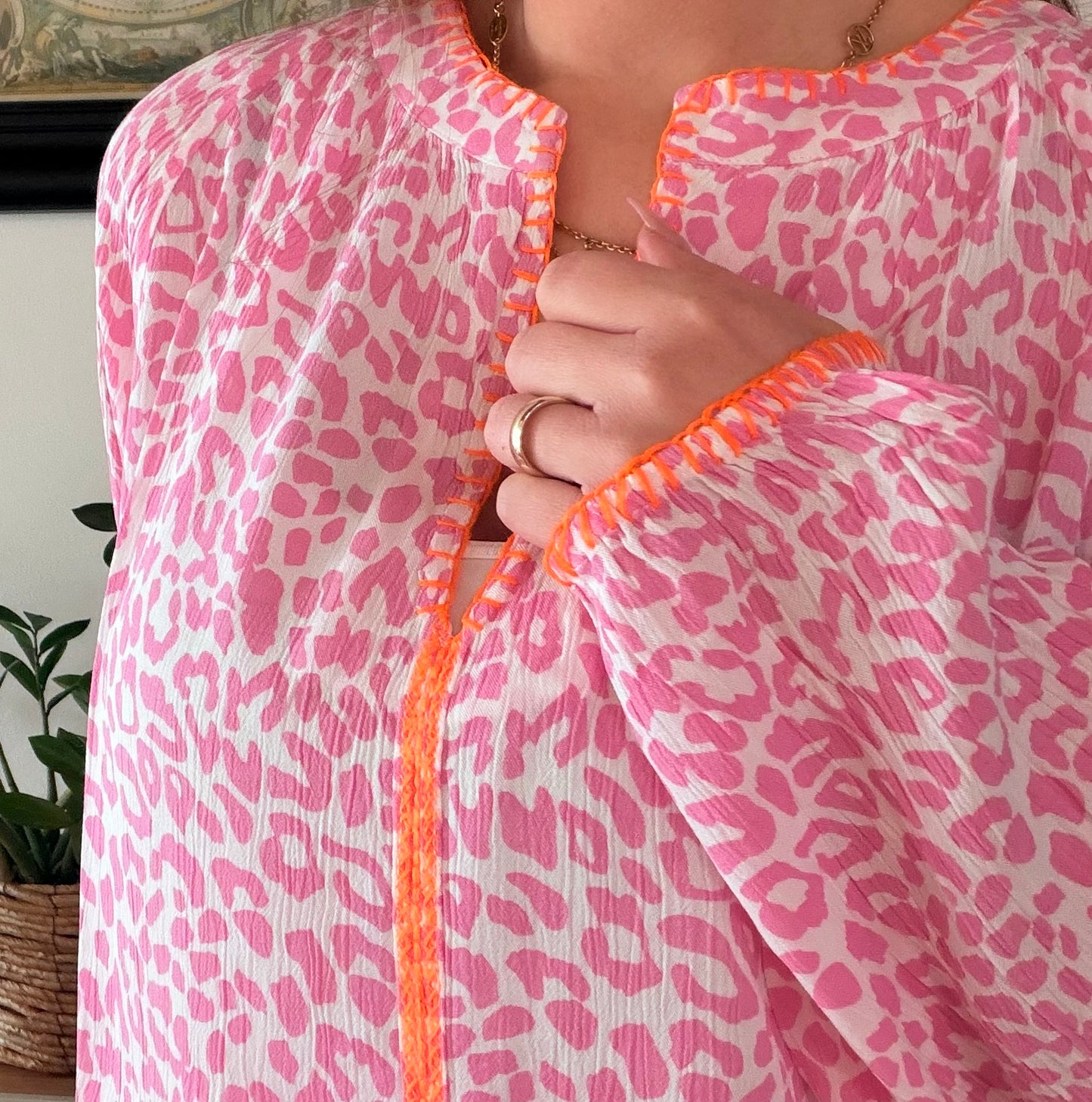 Zwillingsherz Wild Heart Bluse Pink