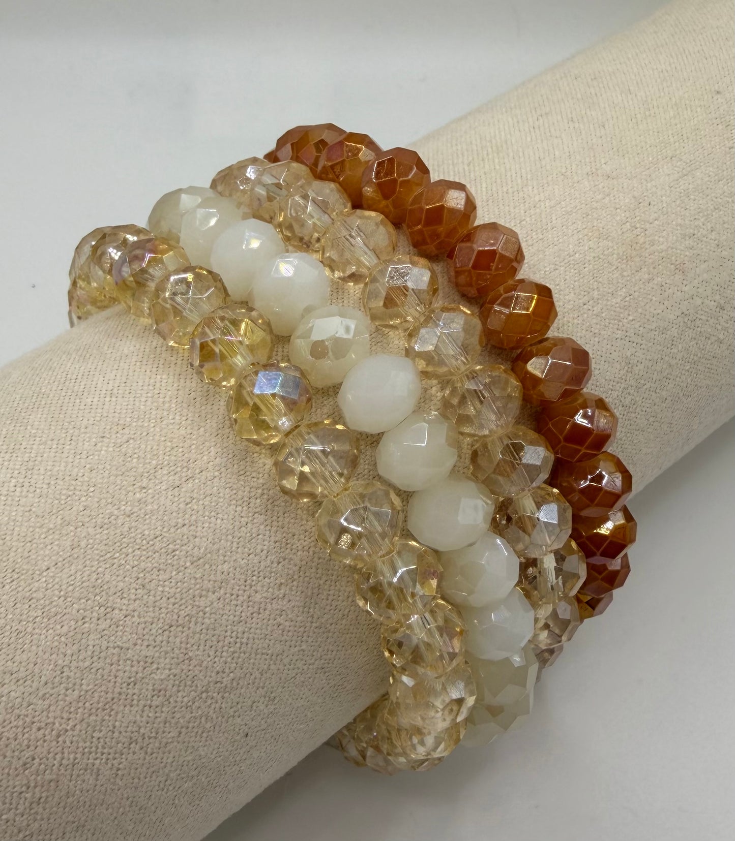 Armband Sparkel Love Beige (Maxi)