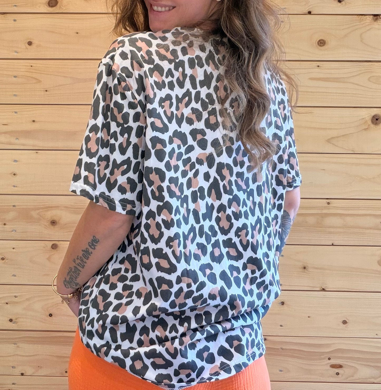 T-Shirt Leo Orange Zwillingsherz
