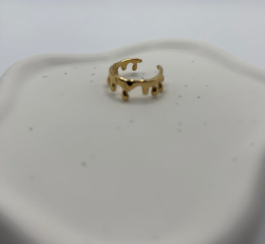 Ring Gold Melting Drops