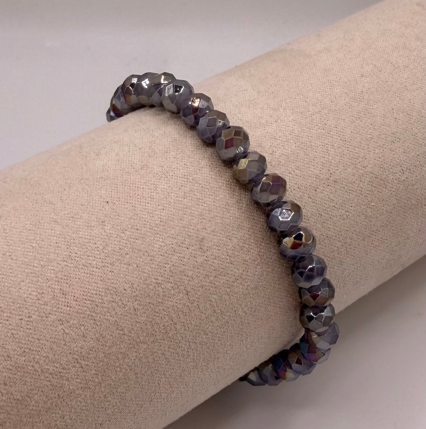 Armband Sparkel Love Grau (Mittel)