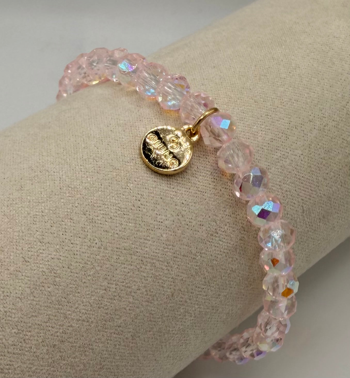 Armband Sparkel Love Rosa (Mittel)