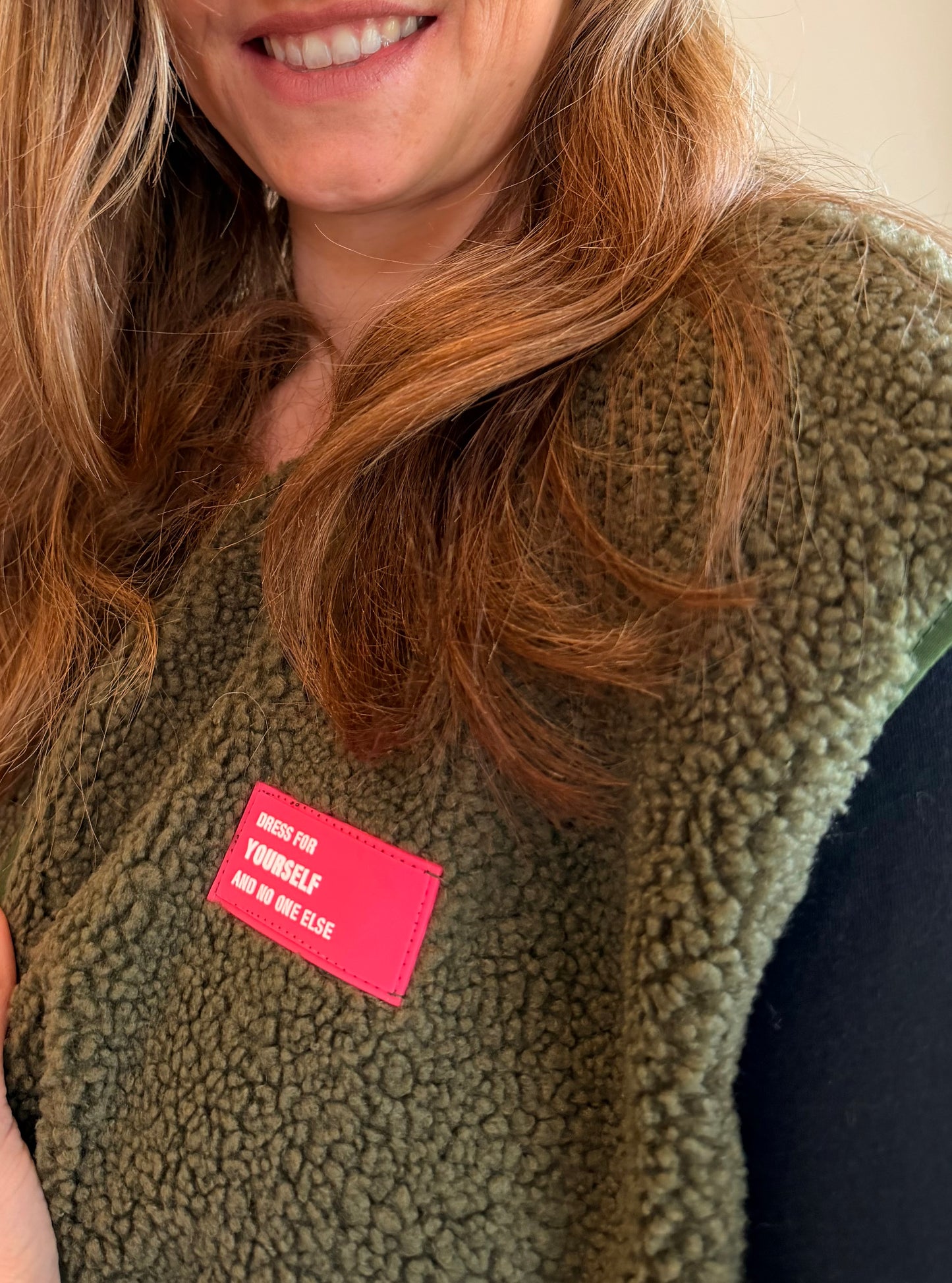 Wild Cozy Weste Grün