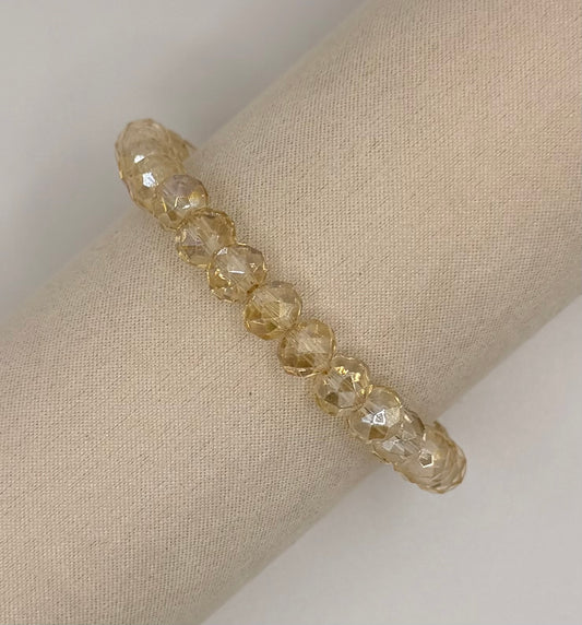 Armband Sparkel Love Beige (Maxi)