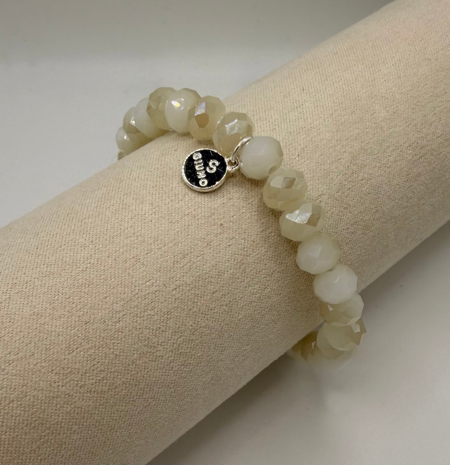 Armband Sparkel Love Creme (Maxi)