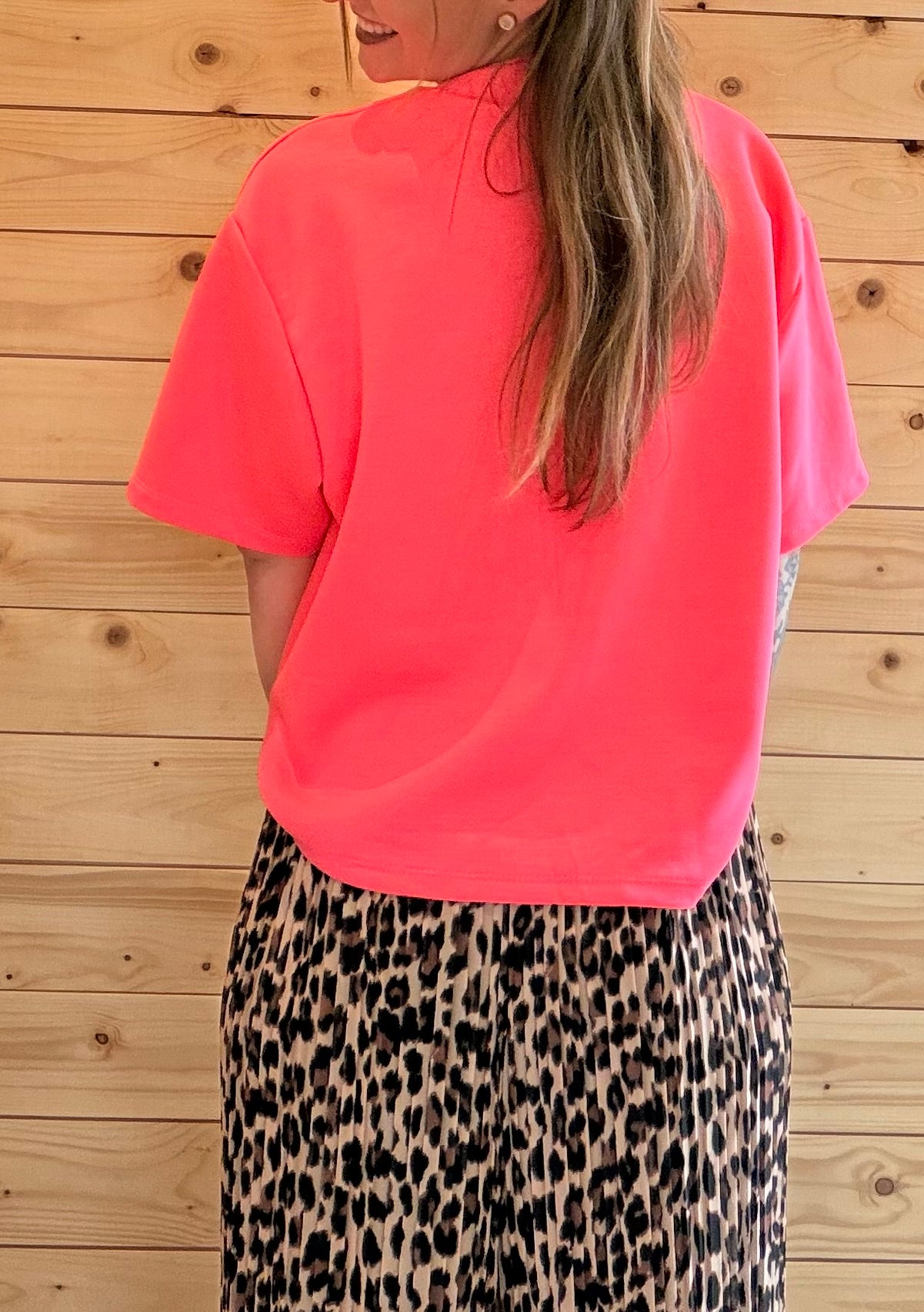 Pop Shirt neon Pink