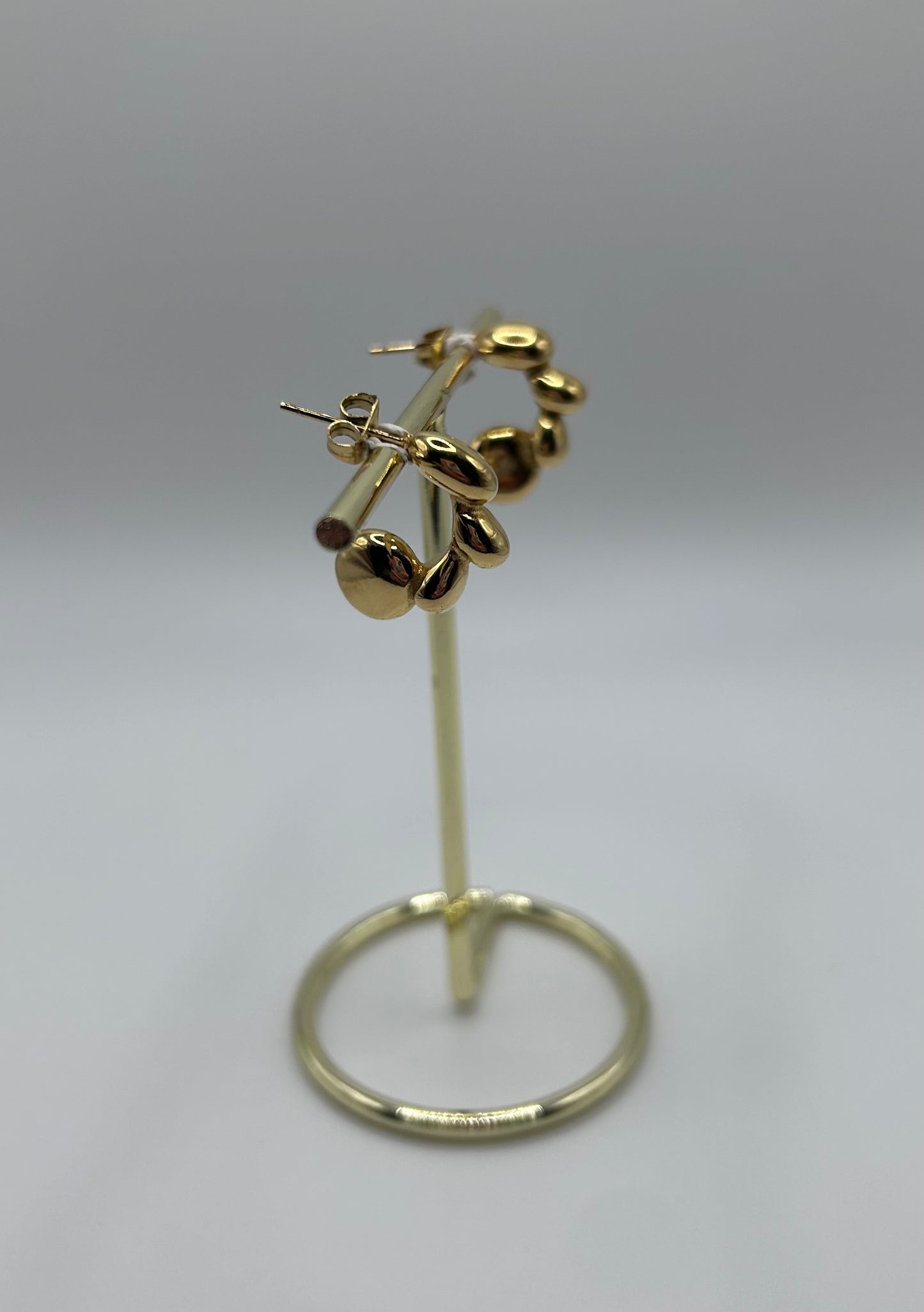 Creolen Gold Bubbel