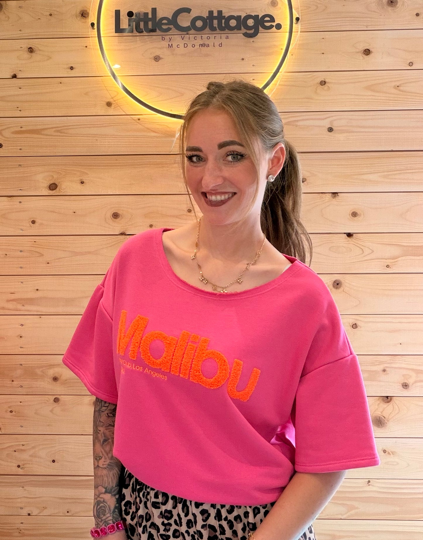 Malibu Sweatee Flieder Pink