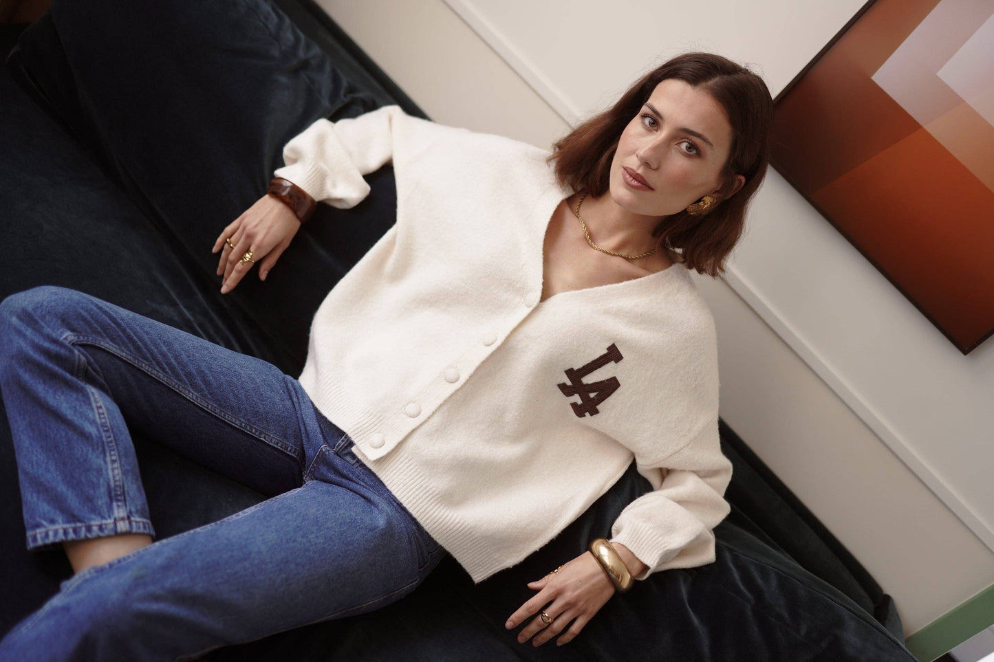 Strickjacke LA