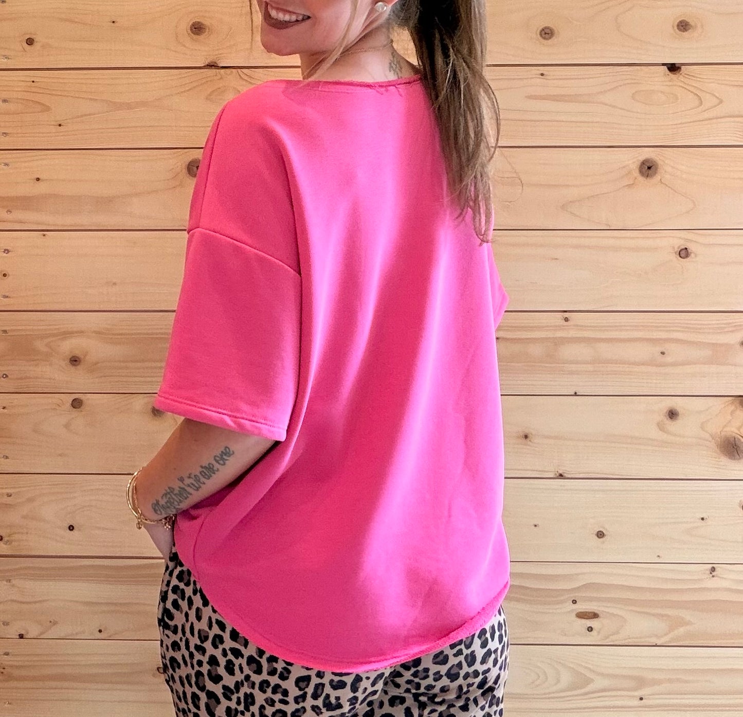 Malibu Sweatee Flieder Pink