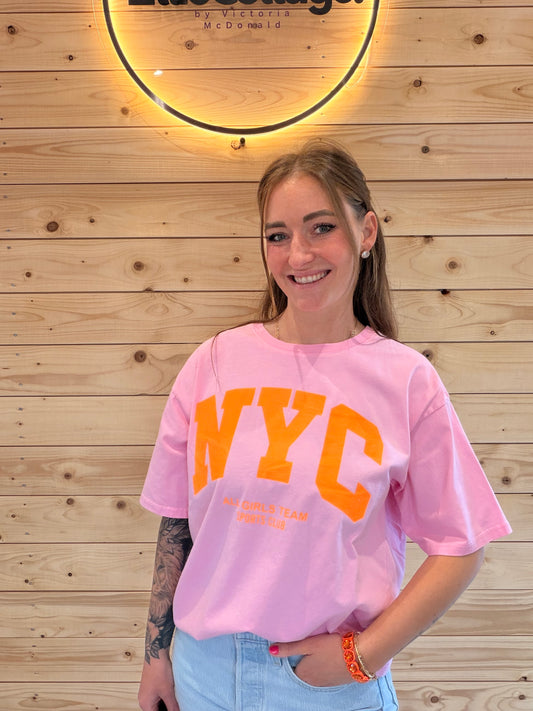 NYC Rosa/Orange T-Shirt