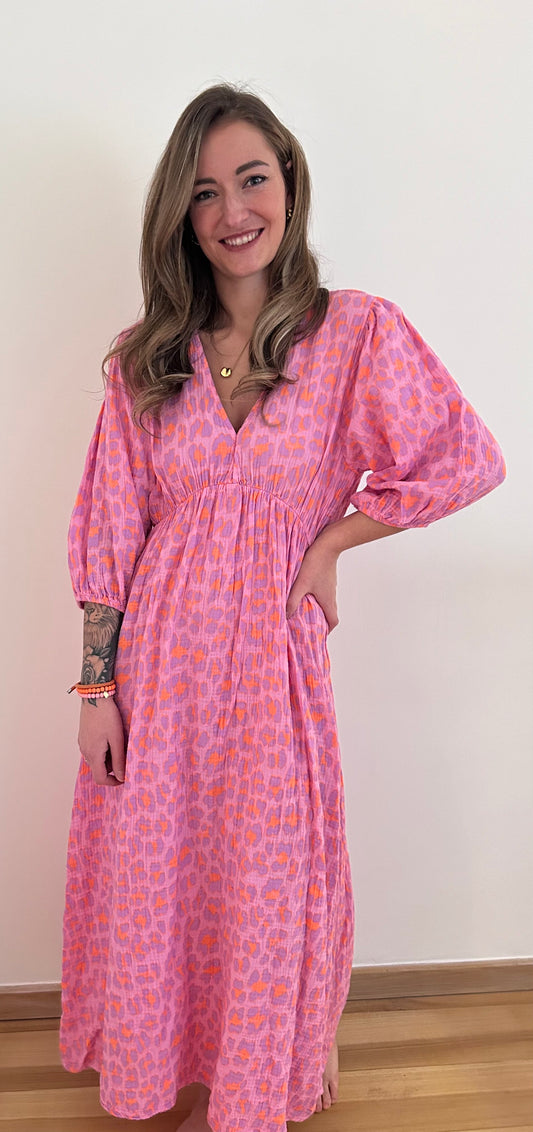 Leo Kleid Musselin