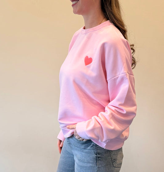 Sweet Live Sweatshirt Rosa