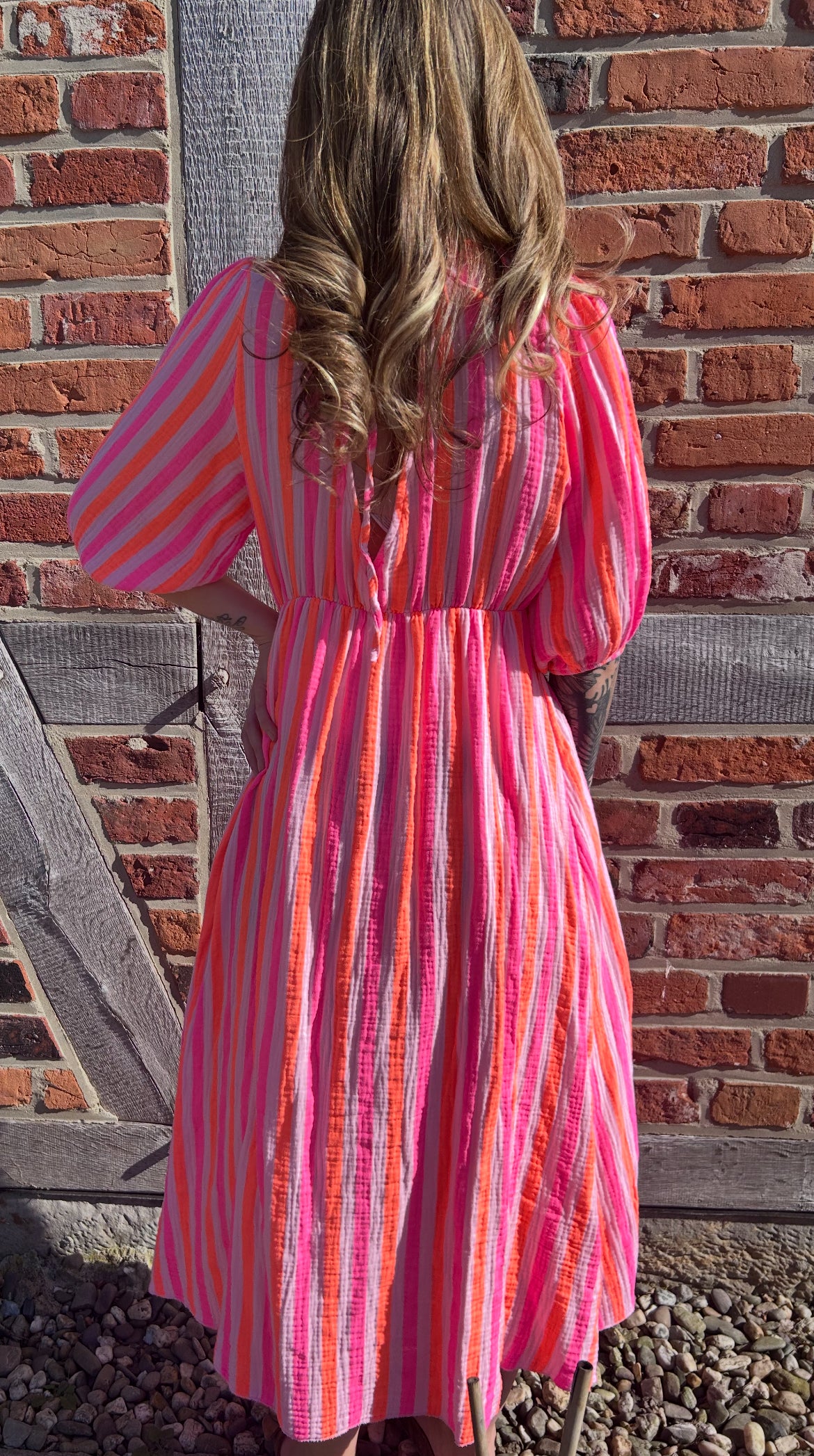 Electric Sunset Kleid