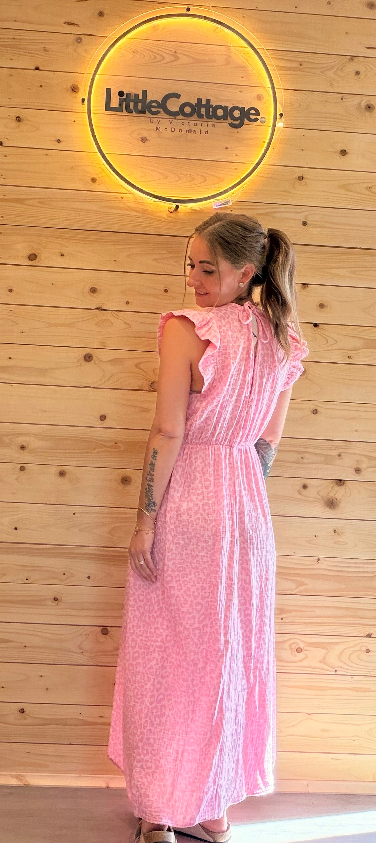Leo Dress Rosa– Bella Fit lang