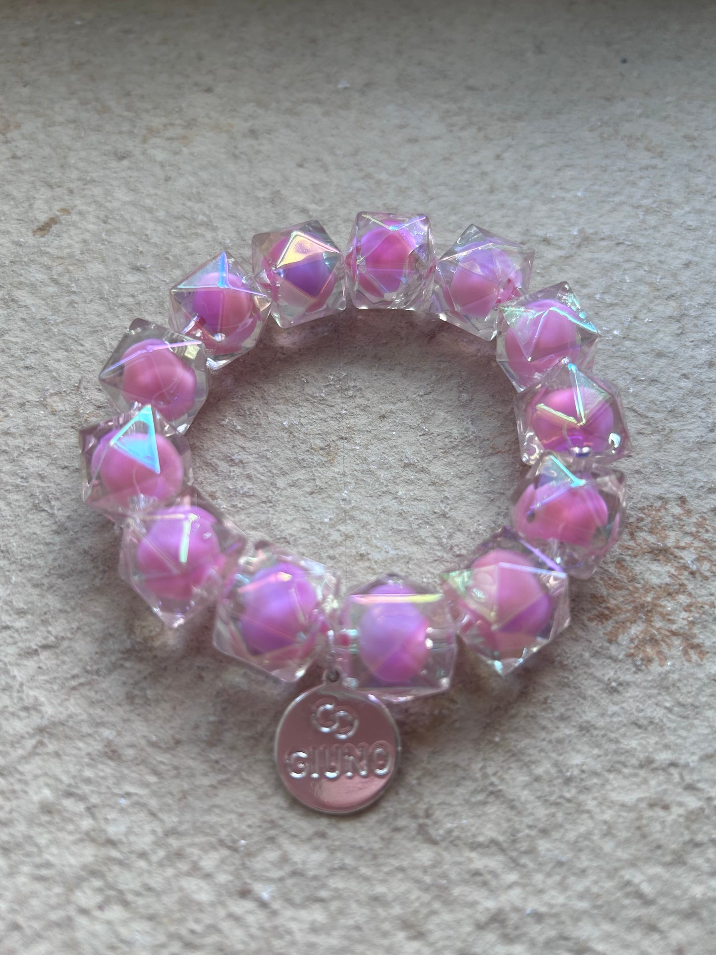 Armband Sunshine Bubbles Rosa