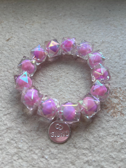Armband Sunshine Bubbles Rosa