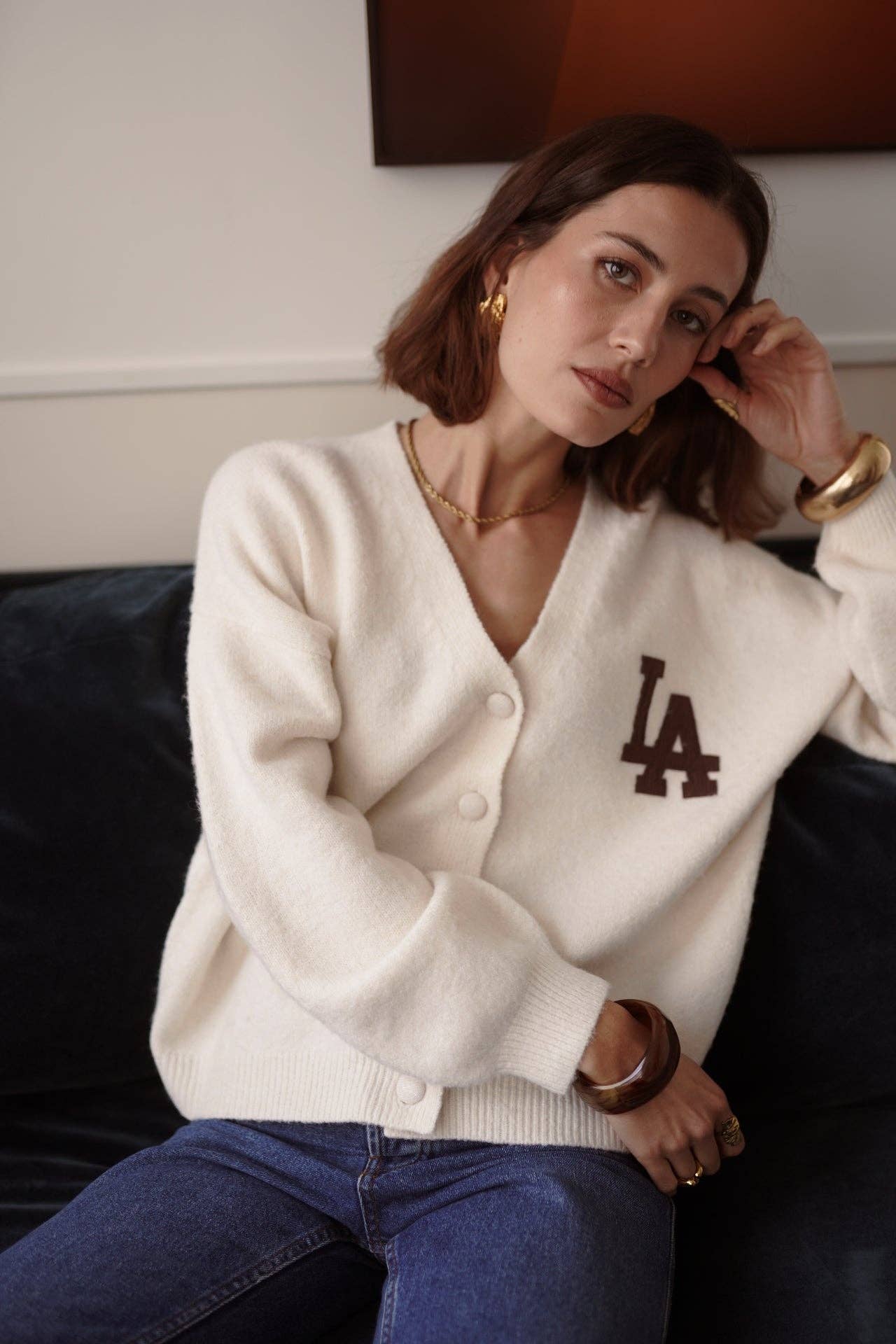 Strickjacke LA