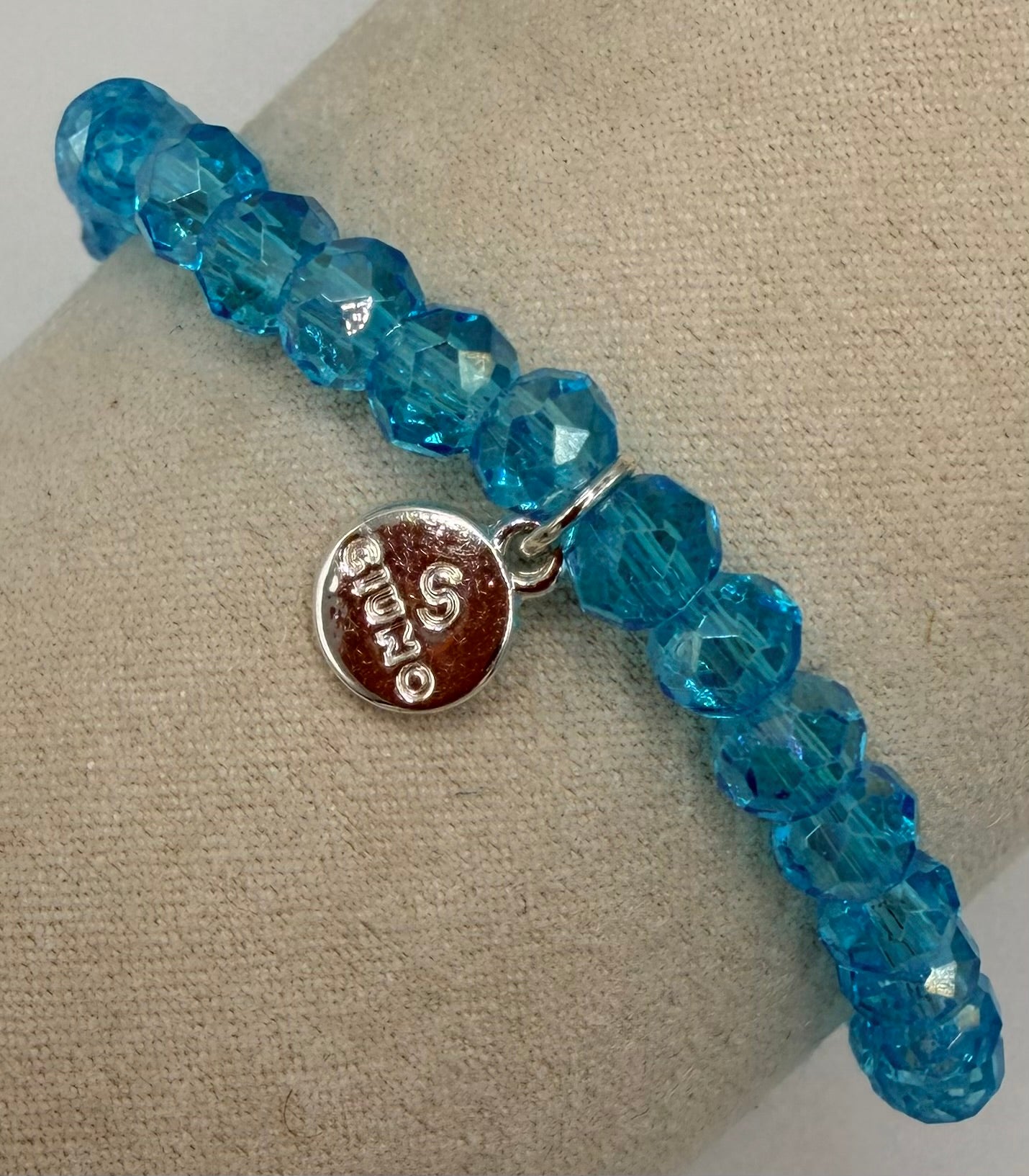 Armband Sparkel Love Blau (Mittel)