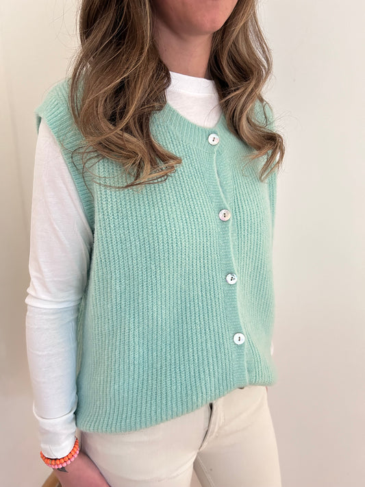 Strickweste Mint