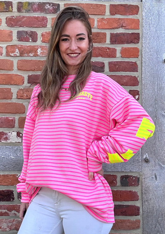 Namaste Sweatshirt Pink