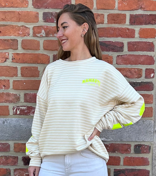 Namaste Sweatshirt Beige