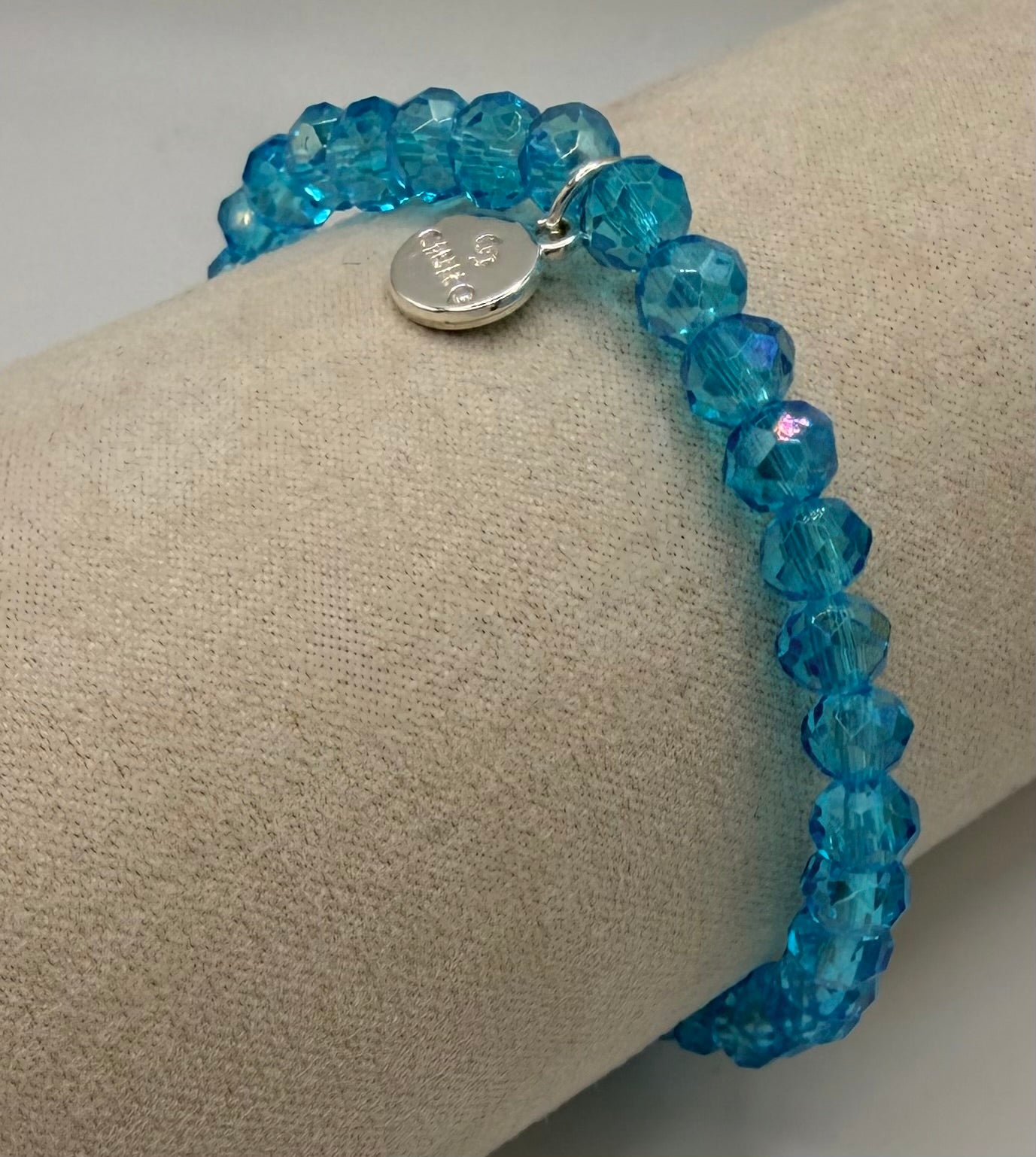 Armband Sparkel Love Blau (Mittel)