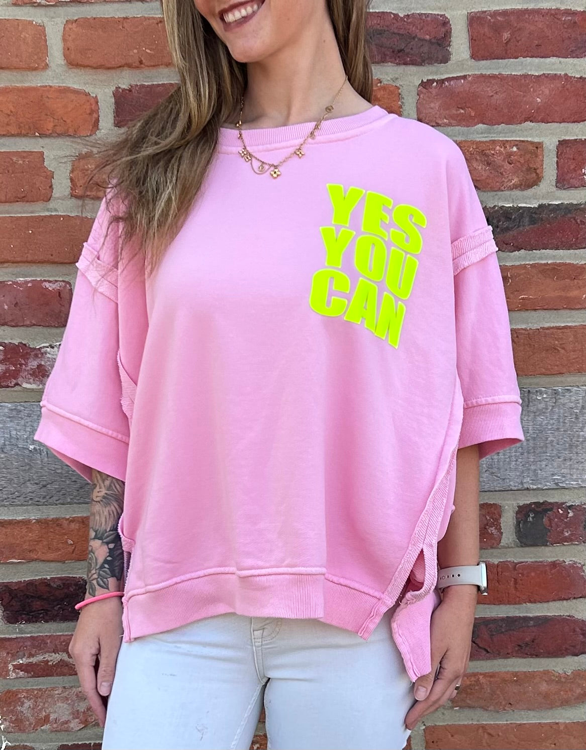YES YOU CAN Sweatshirt