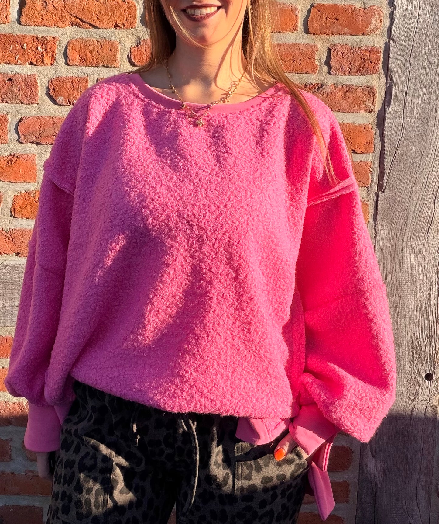Candy Fleece Sweater