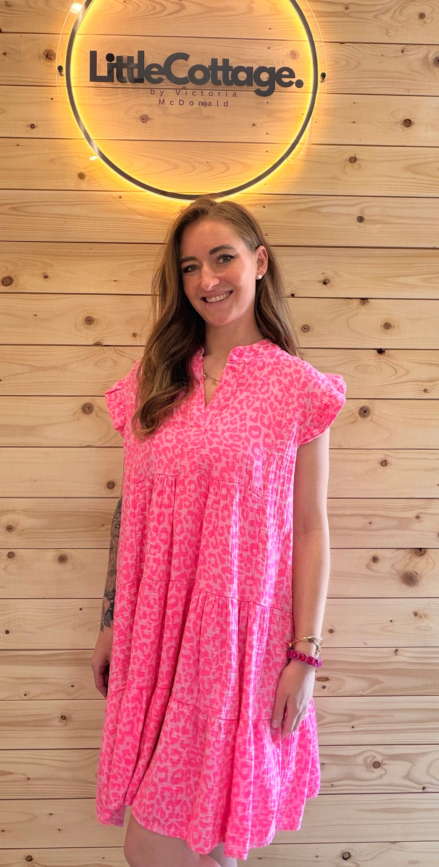Leo Kleid Pink – Bella Fit
