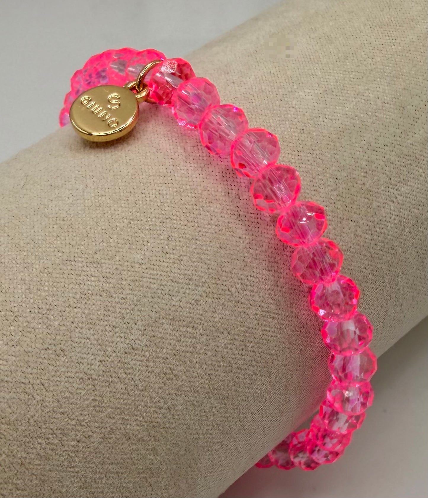 Armband Sparkel Love Pink (Mittel)