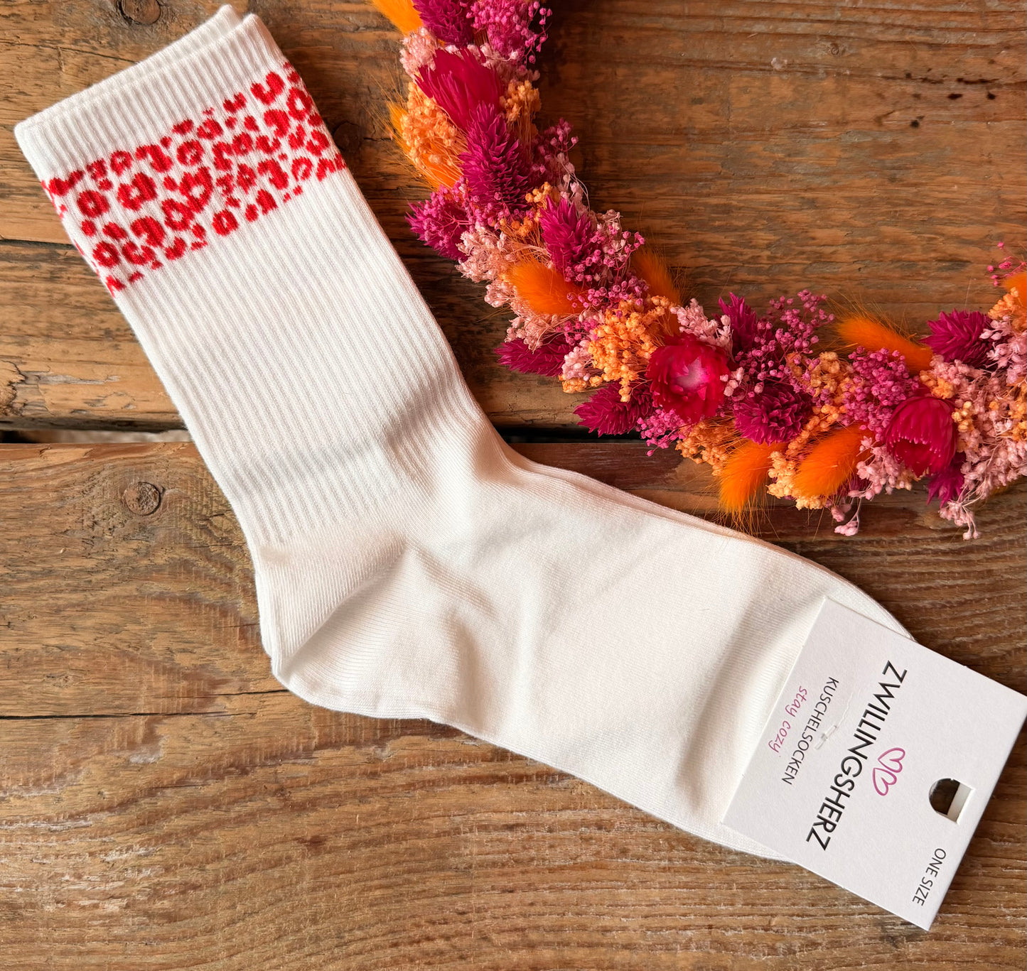 Zwillingsherz Socken Leo