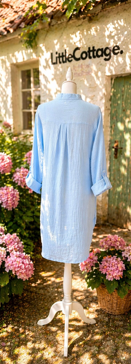 Zwillingsherz Musselin Kleid